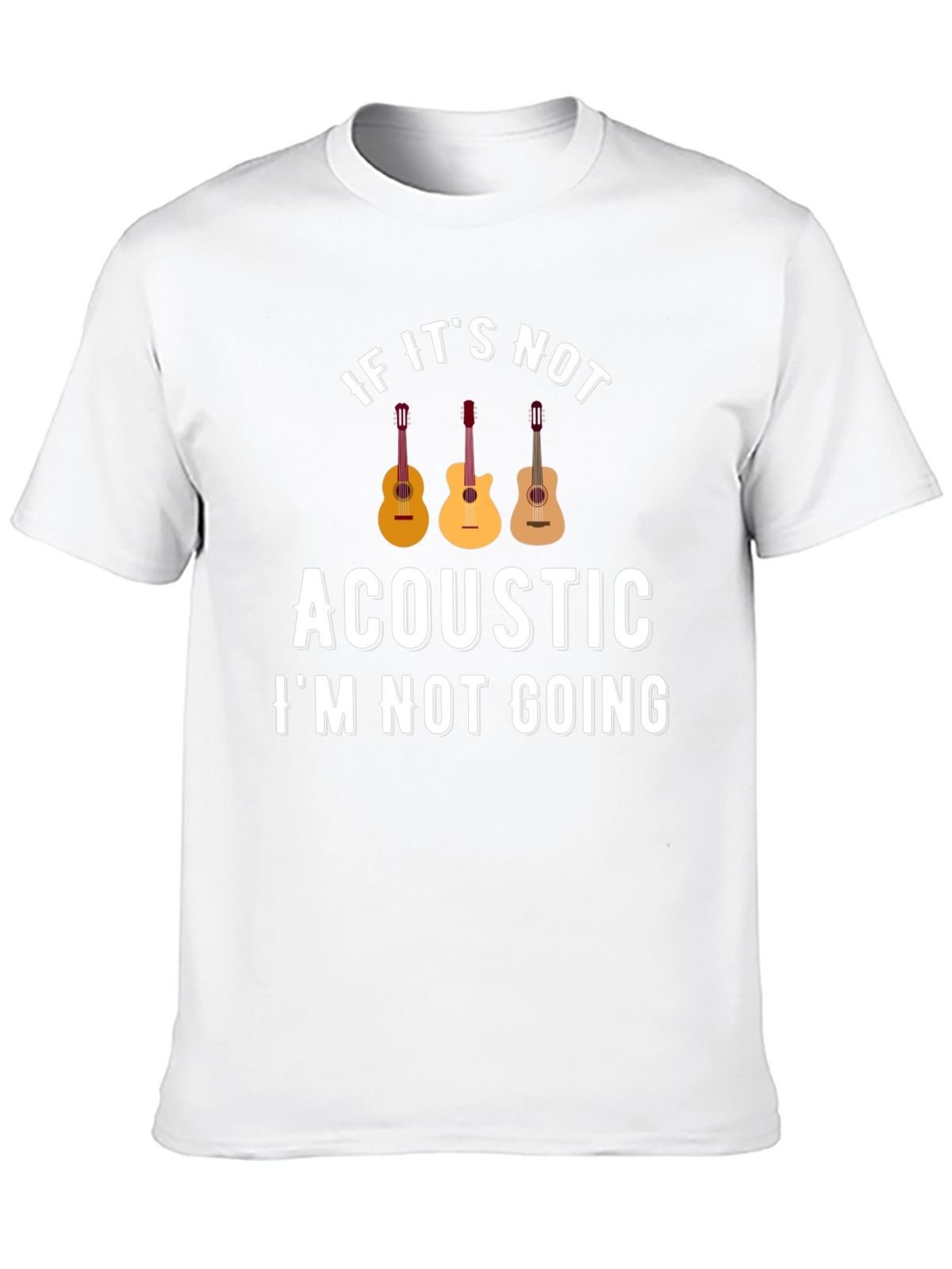 Acoustic Music Lover T-Shirt