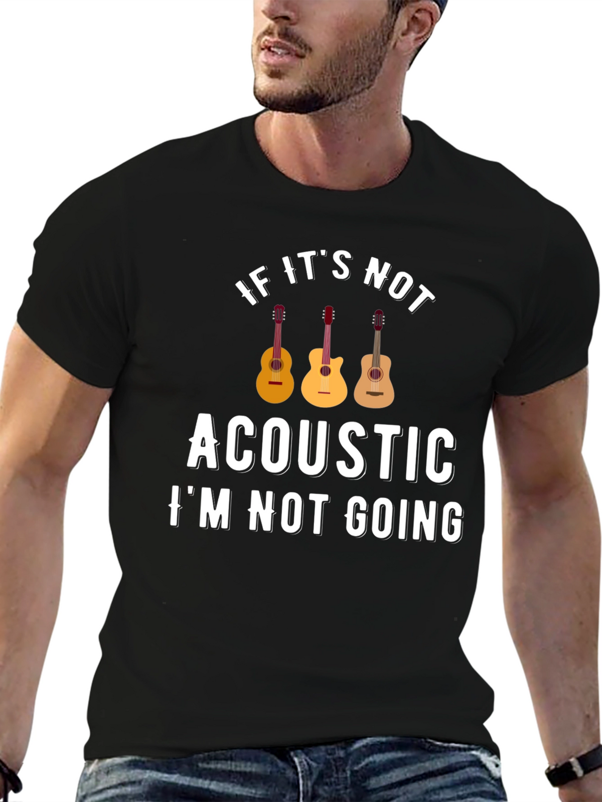 Acoustic Music Lover T-Shirt
