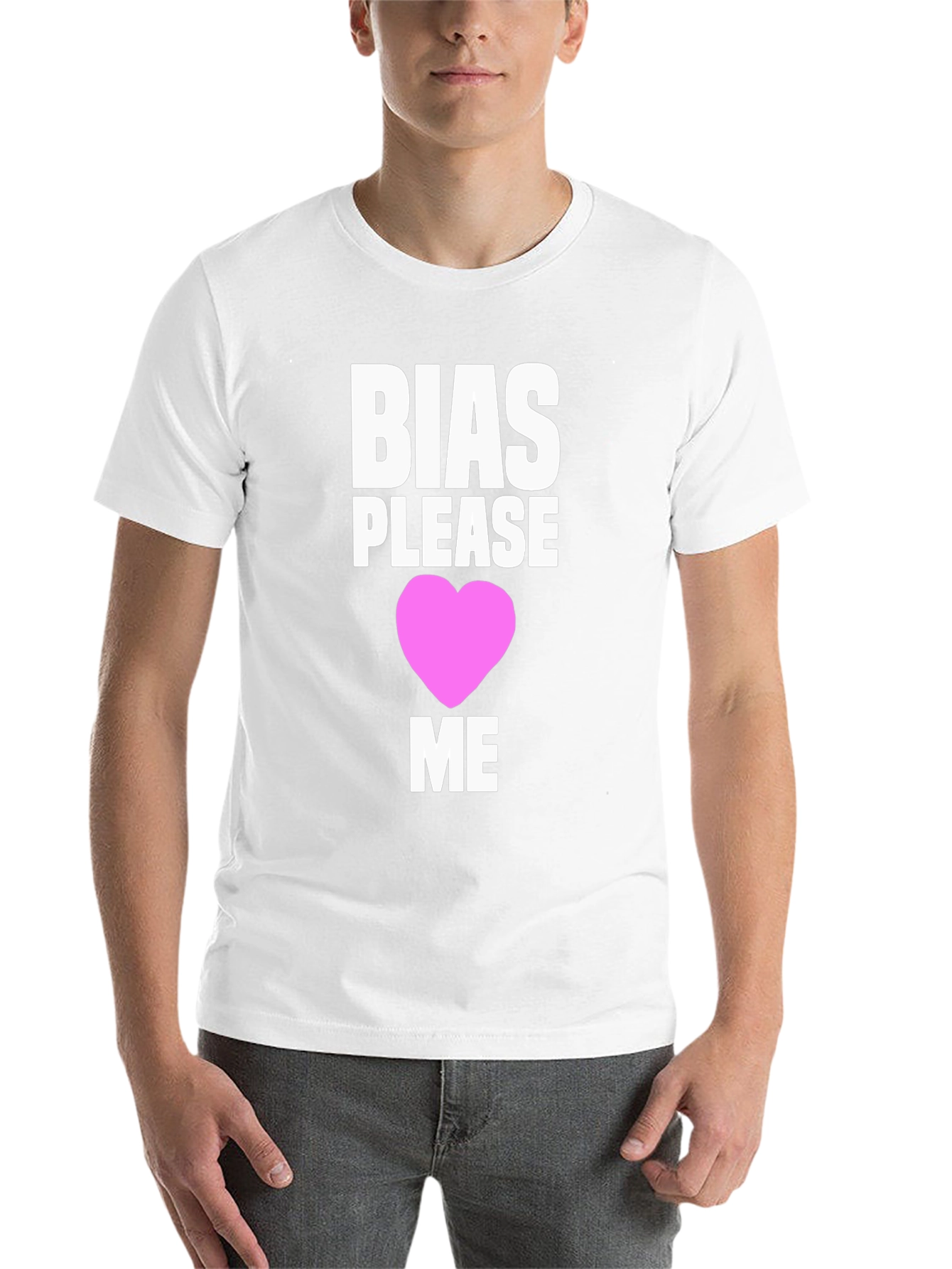 Bias Please Love Me Graphic Tee