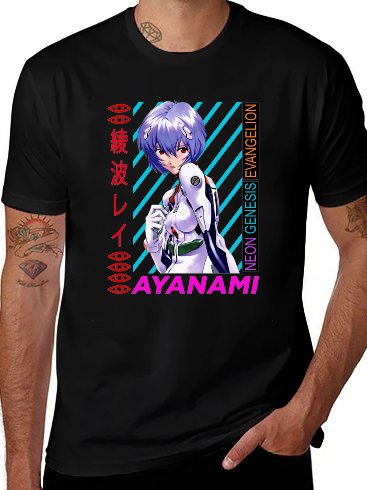 Neon Genesis Evangelion Ayanami Rei T-Shirt
