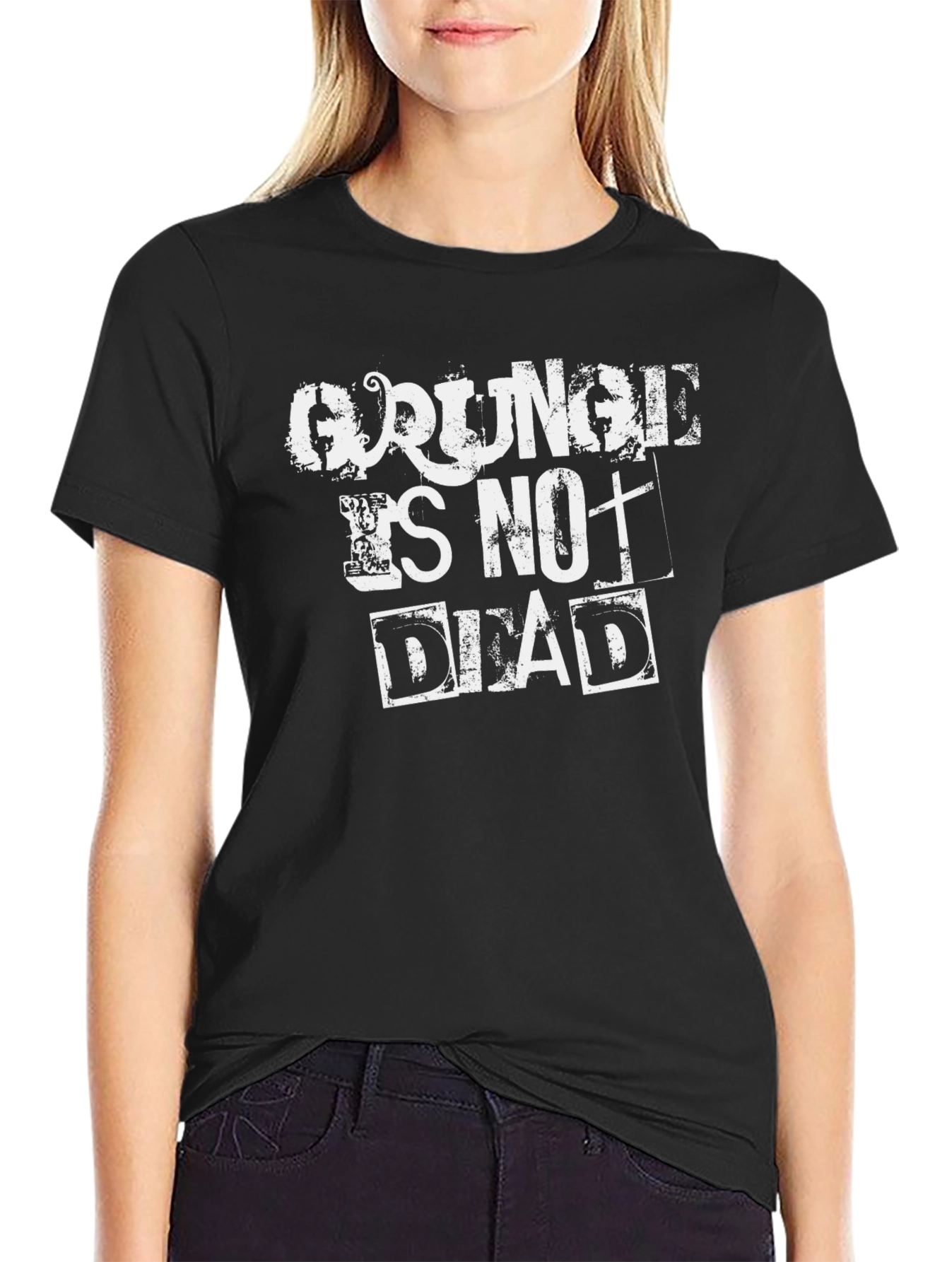 Grunge Is Not Dead Graphic T-Shirt