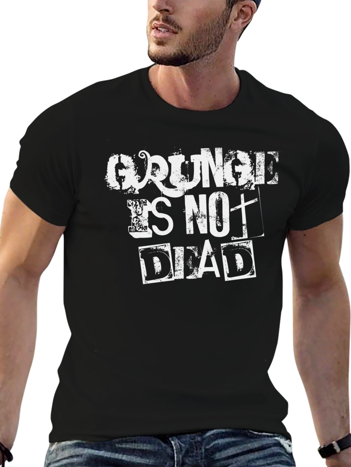 Grunge Is Not Dead Graphic T-Shirt