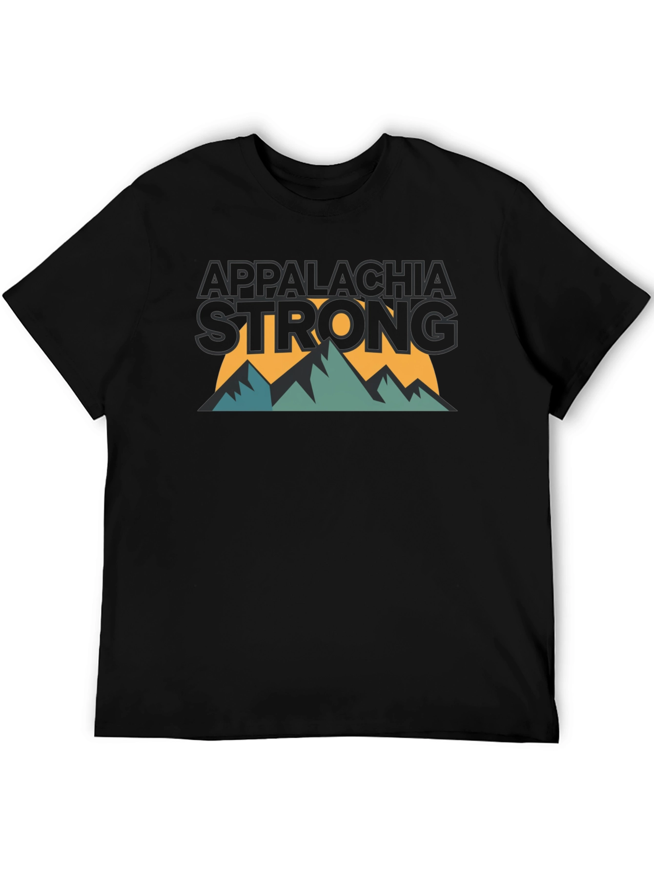 Appalachia Strong Graphic T-Shirt - Black