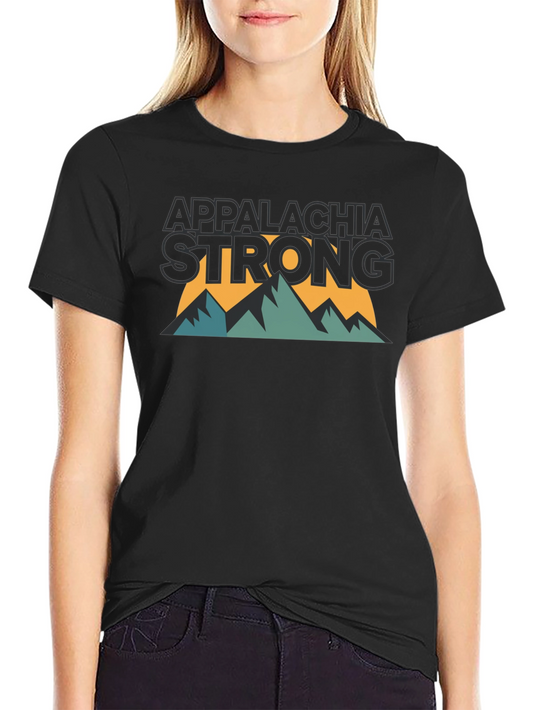 Appalachia Strong Graphic T-Shirt - Black