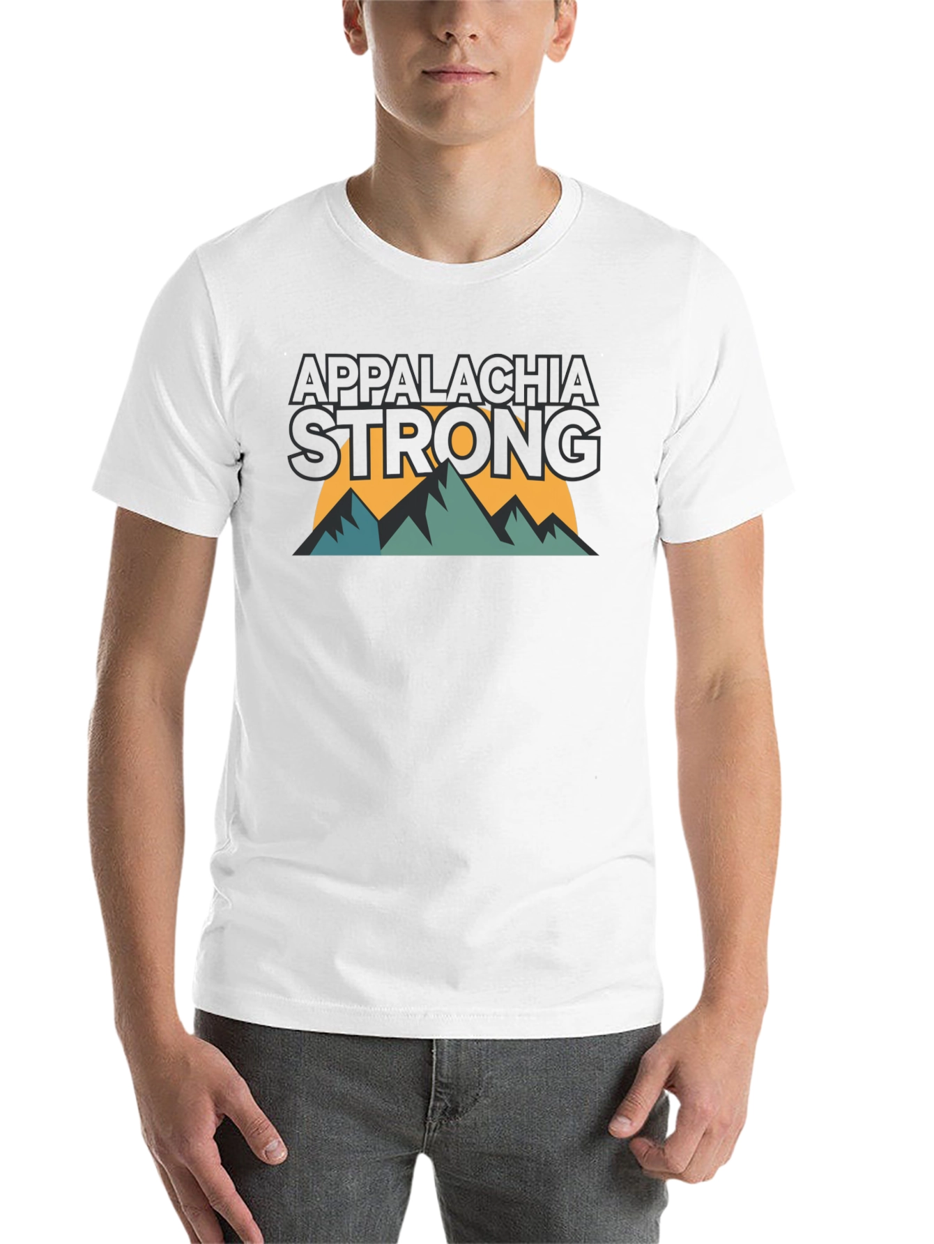 Appalachia Strong Graphic T-Shirt - Black