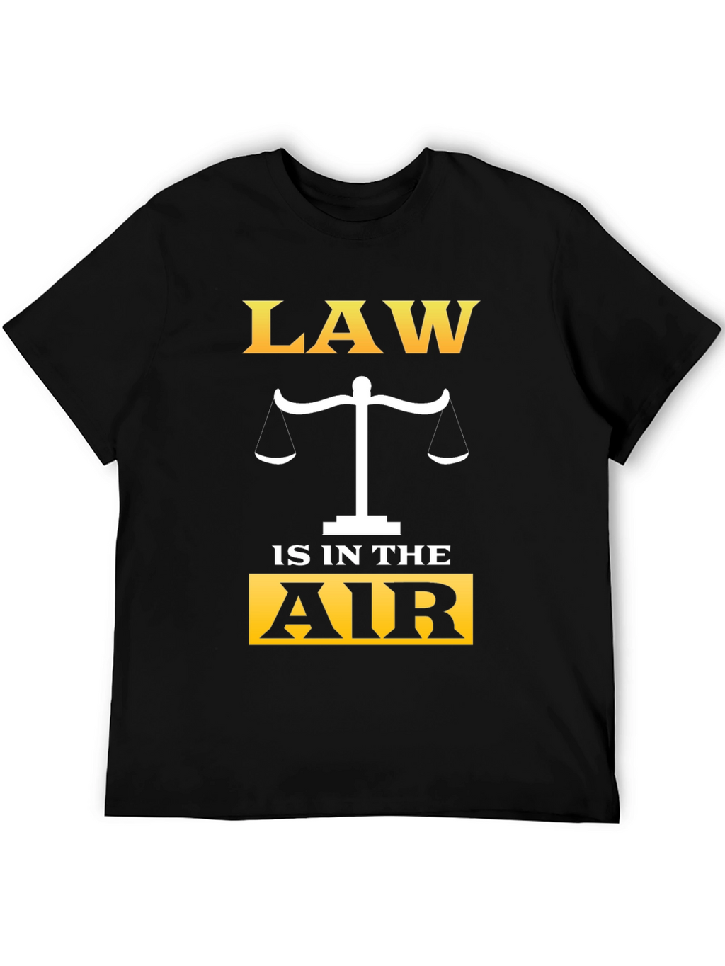Law is in the Air Graphic T-Shirt