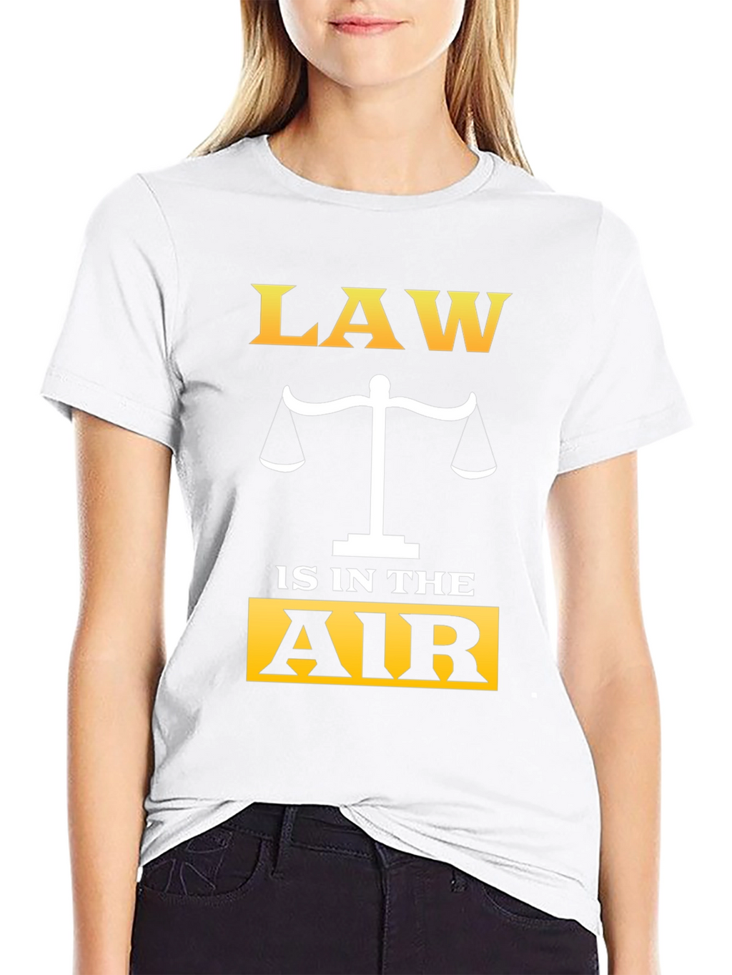 Law is in the Air Graphic T-Shirt