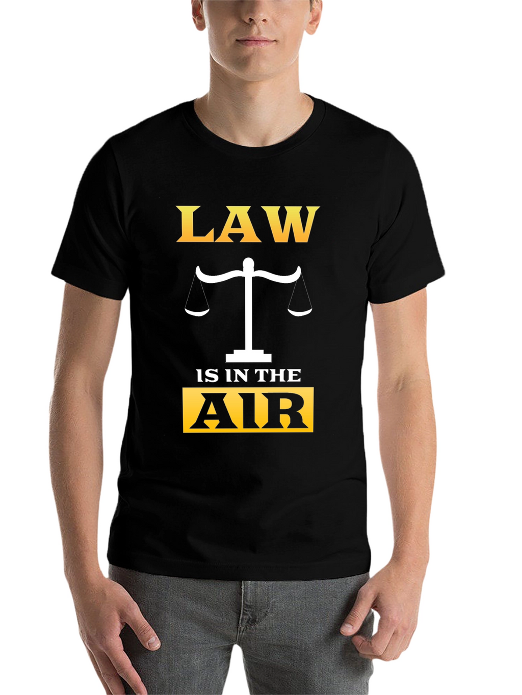 Law is in the Air Graphic T-Shirt