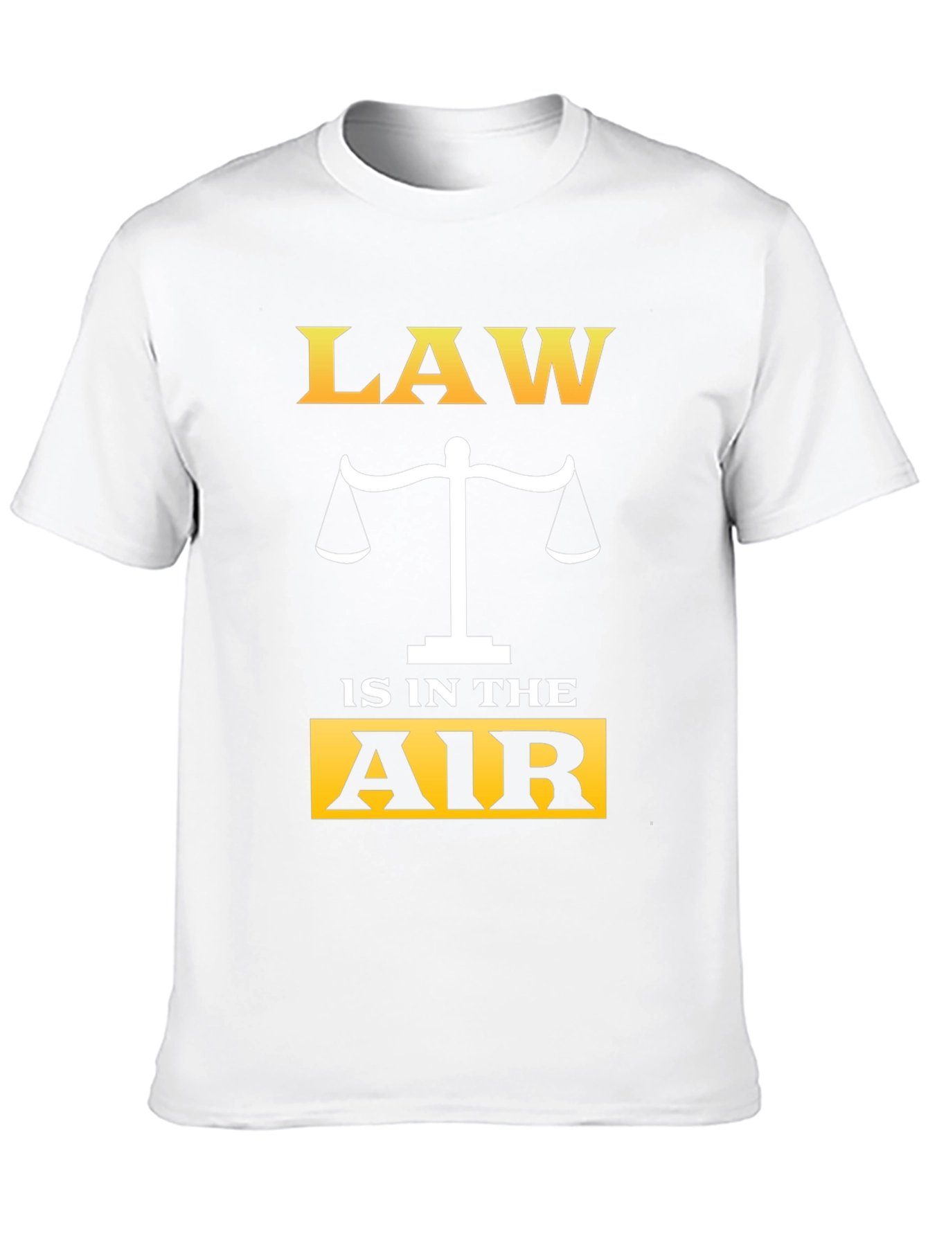 Law is in the Air Graphic T-Shirt