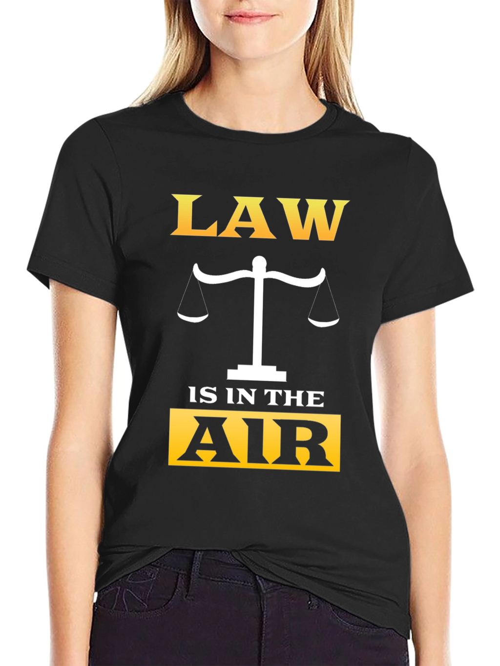 Law is in the Air Graphic T-Shirt