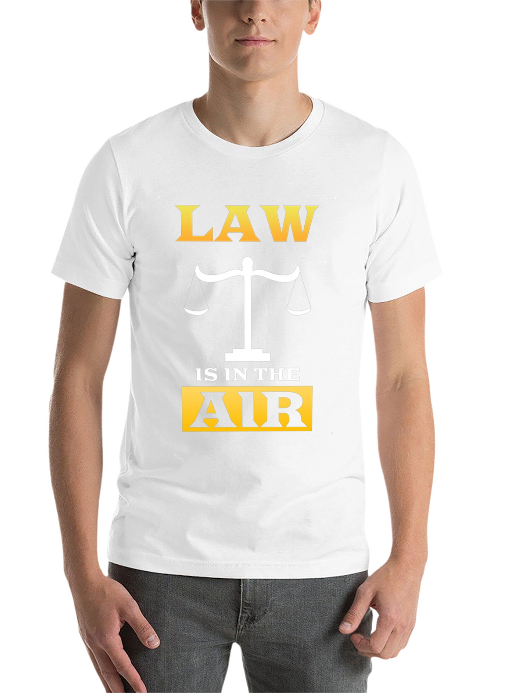 Law is in the Air Graphic T-Shirt