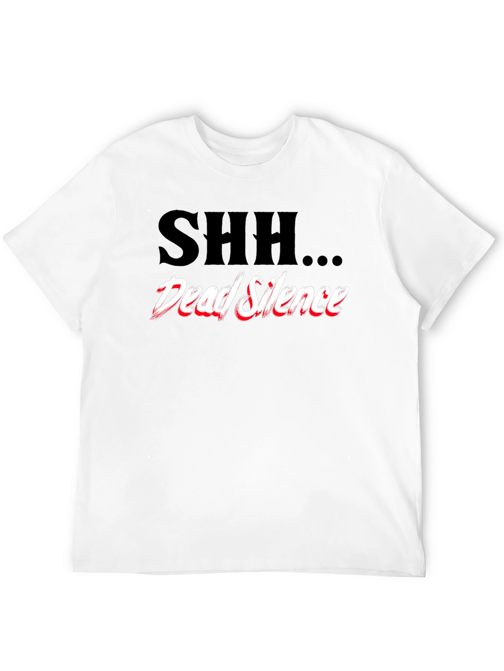 Dead Silence Graphic T-Shirt - Casual Style