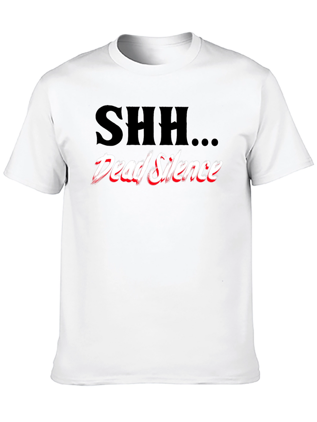 Dead Silence Graphic T-Shirt - Casual Style