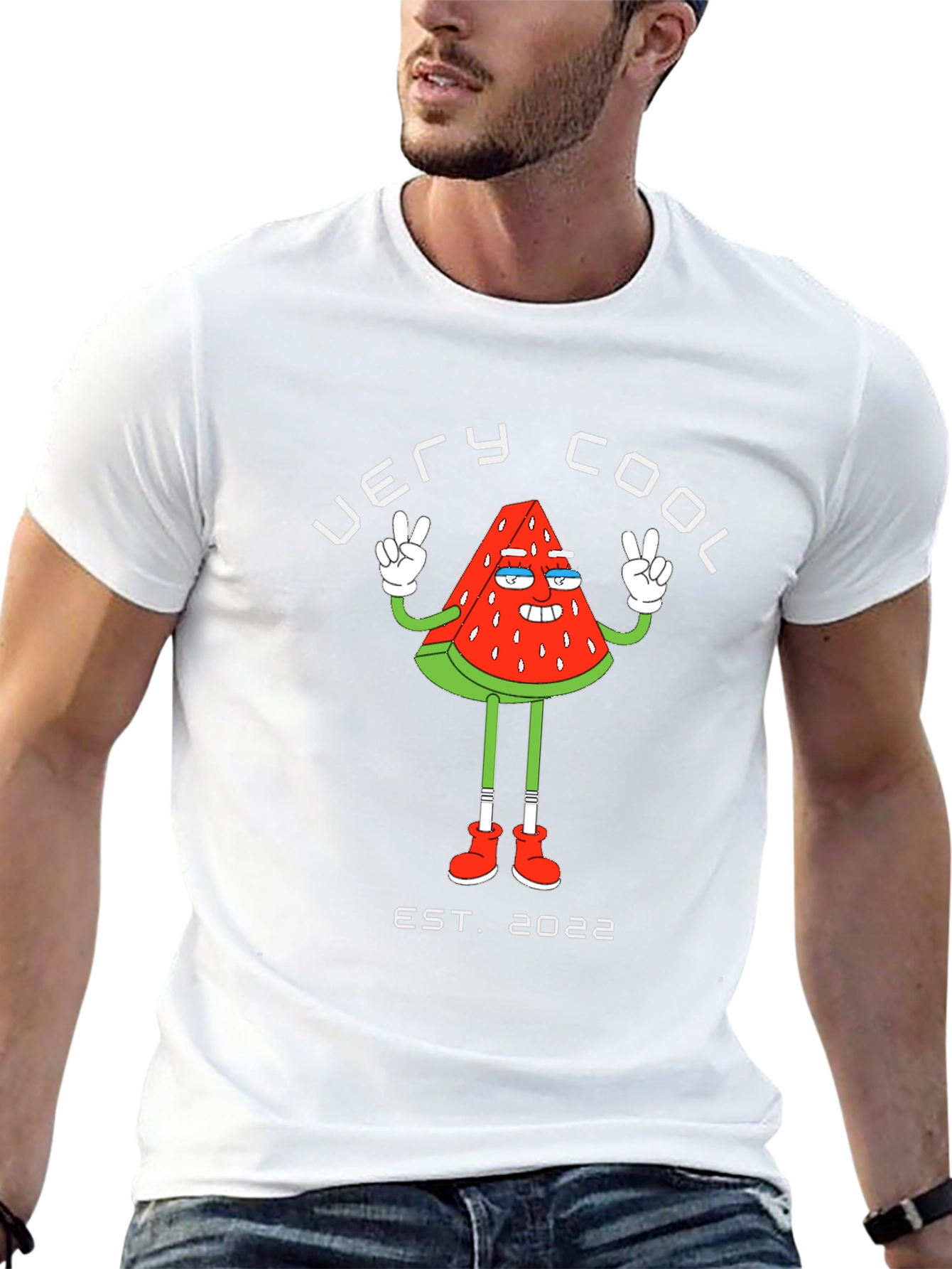 Very Cool Watermelon Graphic Tee