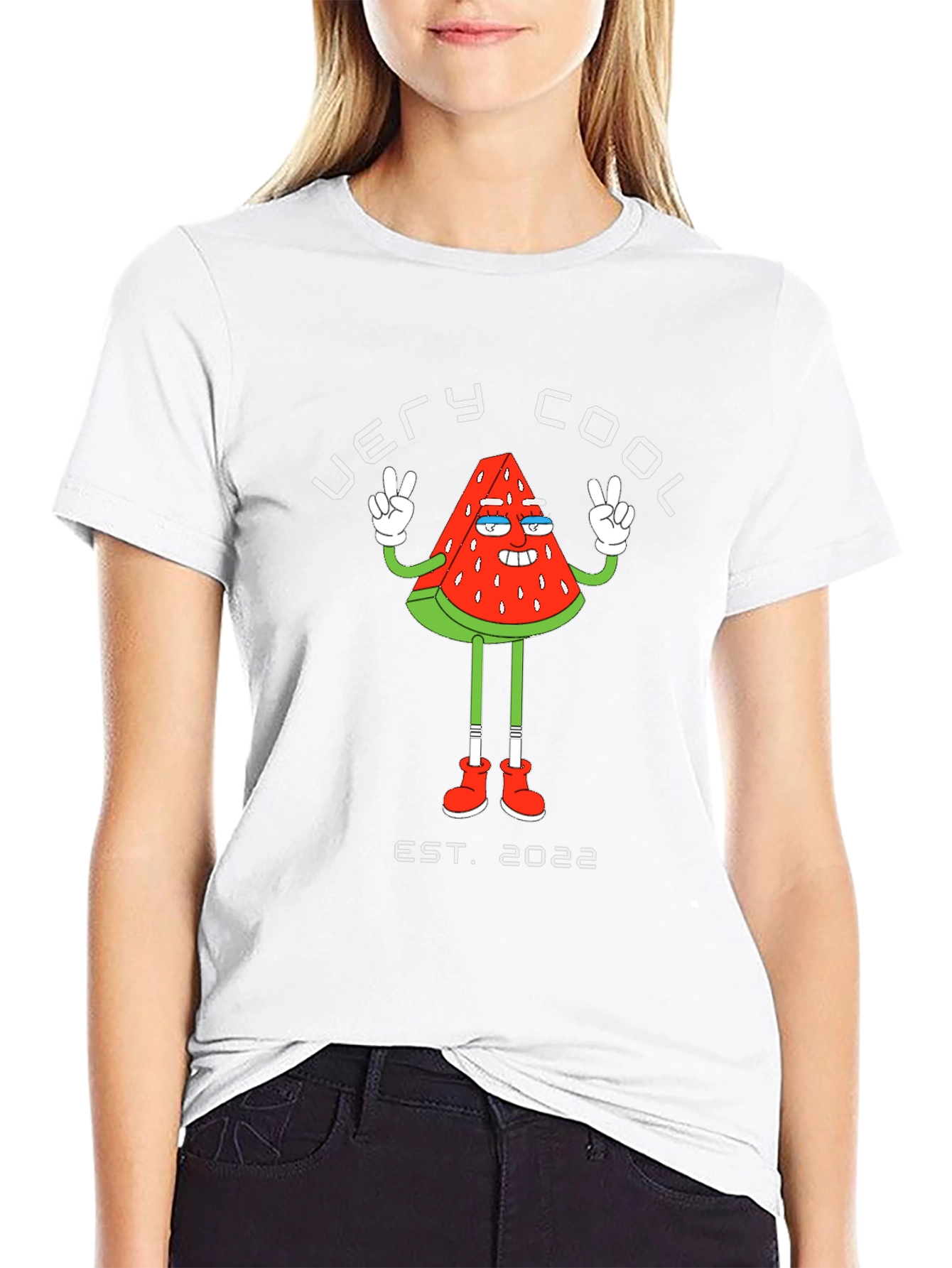 Very Cool Watermelon Graphic Tee