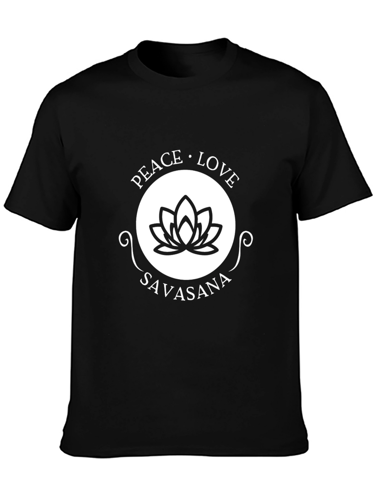 Peace Love Savasana Yoga T-Shirt