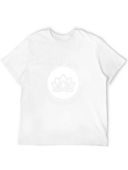 Peace Love Savasana Yoga T-Shirt