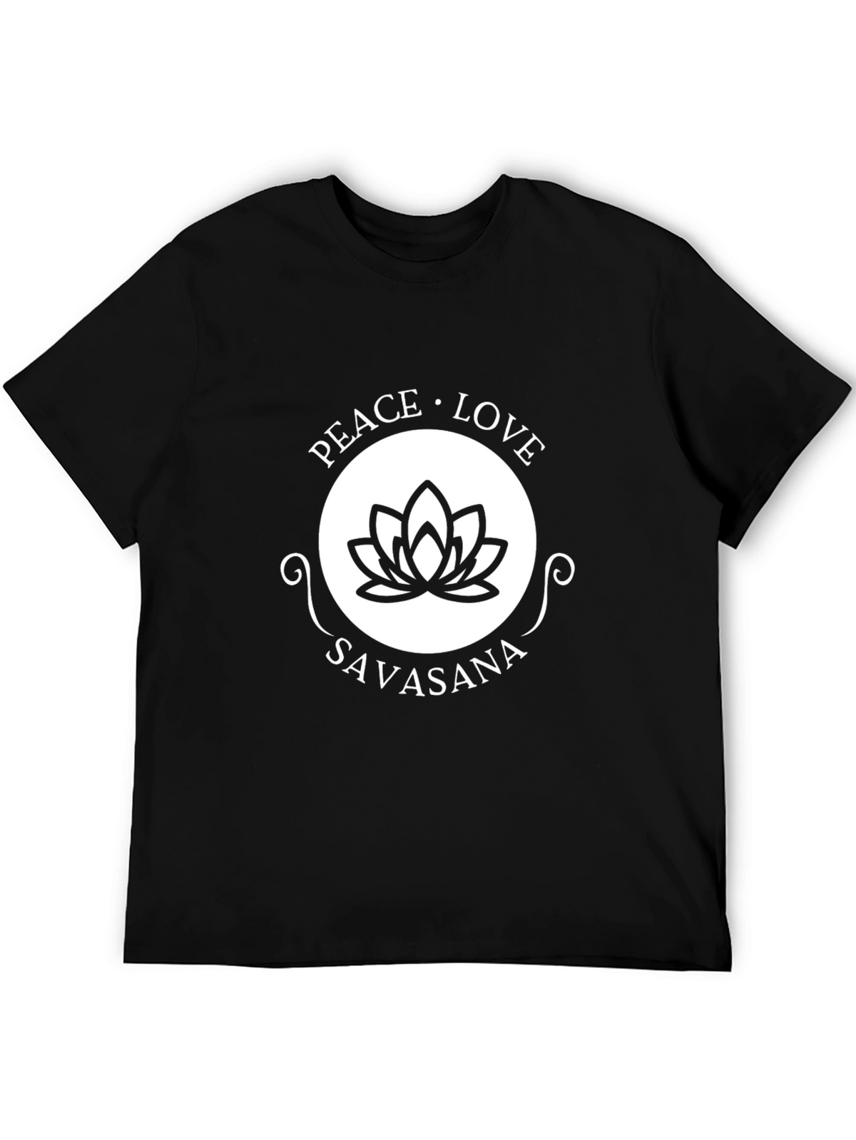 Peace Love Savasana Yoga T-Shirt