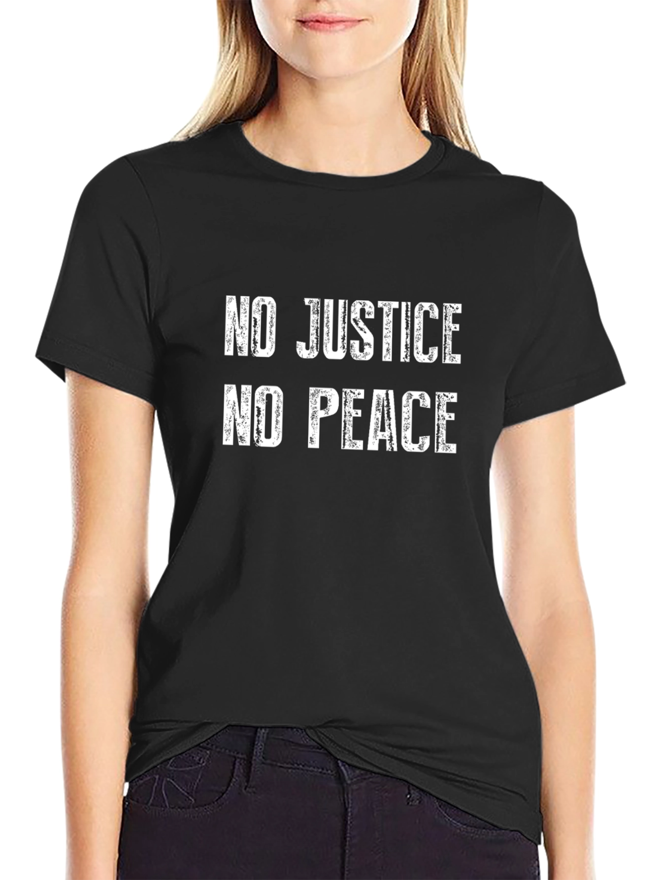 No Justice No Peace Graphic Tee