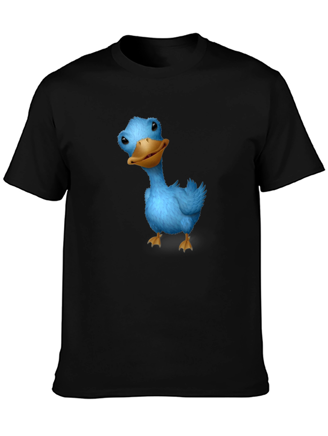 Blue Duck Graphic Tee - Soft Cotton Casual T-Shirt
