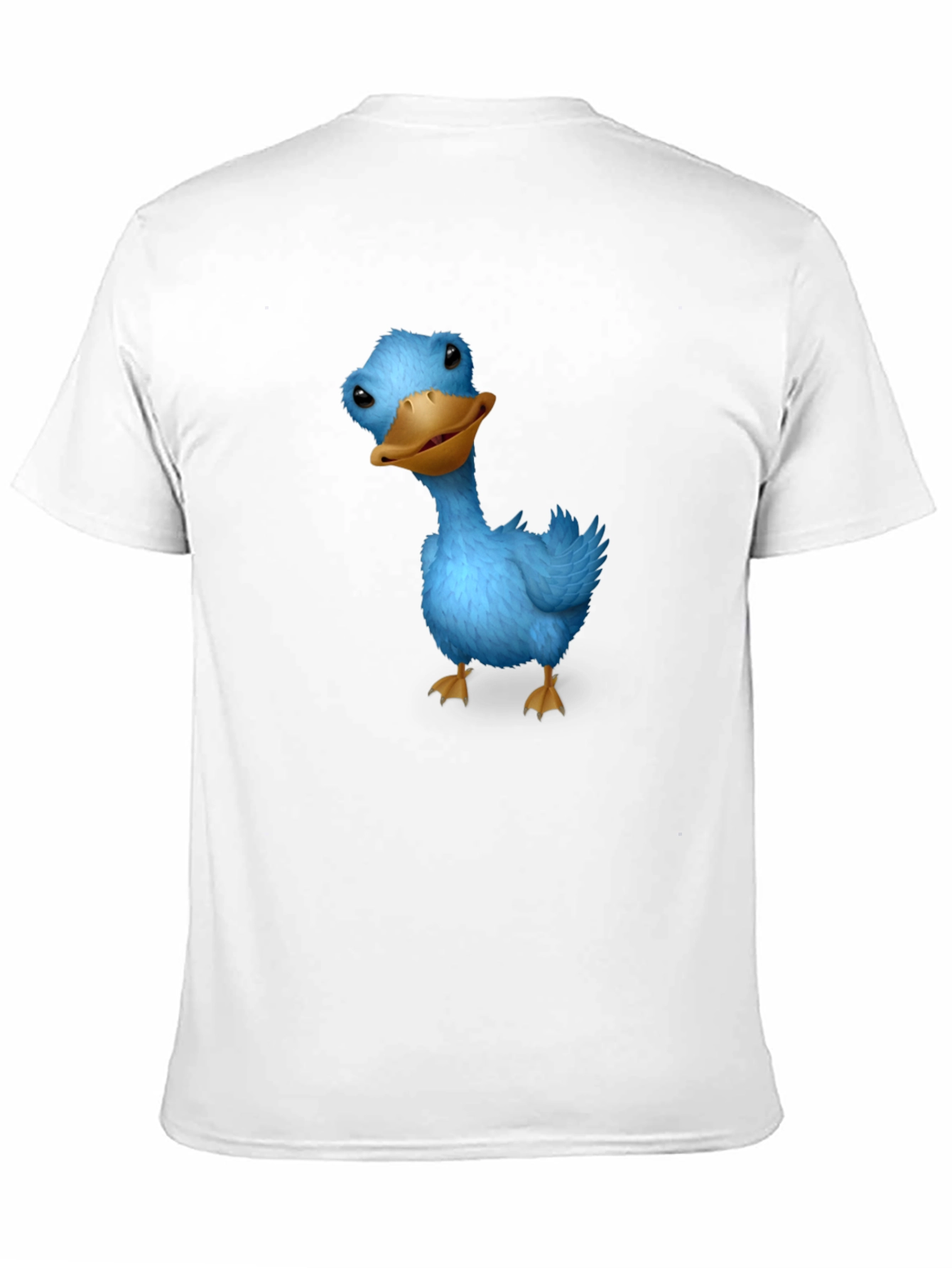 Blue Duck Graphic Tee - Soft Cotton Casual T-Shirt