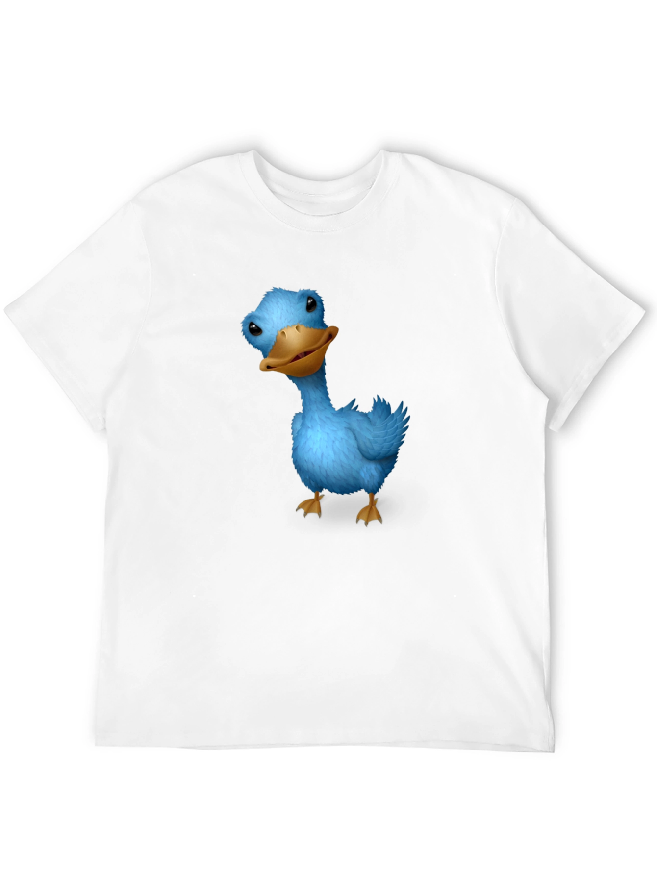 Blue Duck Graphic Tee - Soft Cotton Casual T-Shirt
