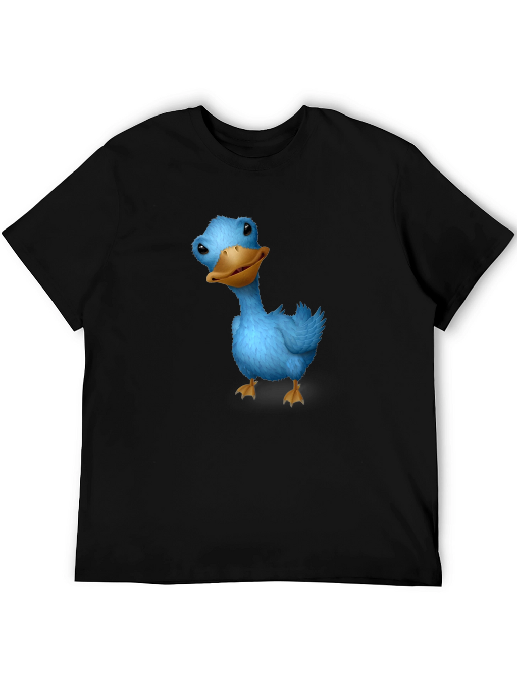 Blue Duck Graphic Tee - Soft Cotton Casual T-Shirt
