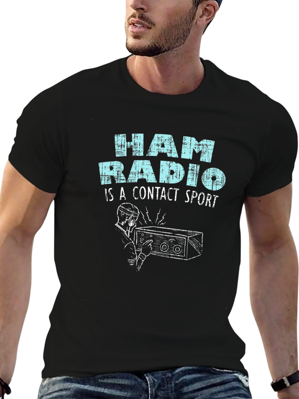 Ham Radio is a Contact Sport T-Shirt