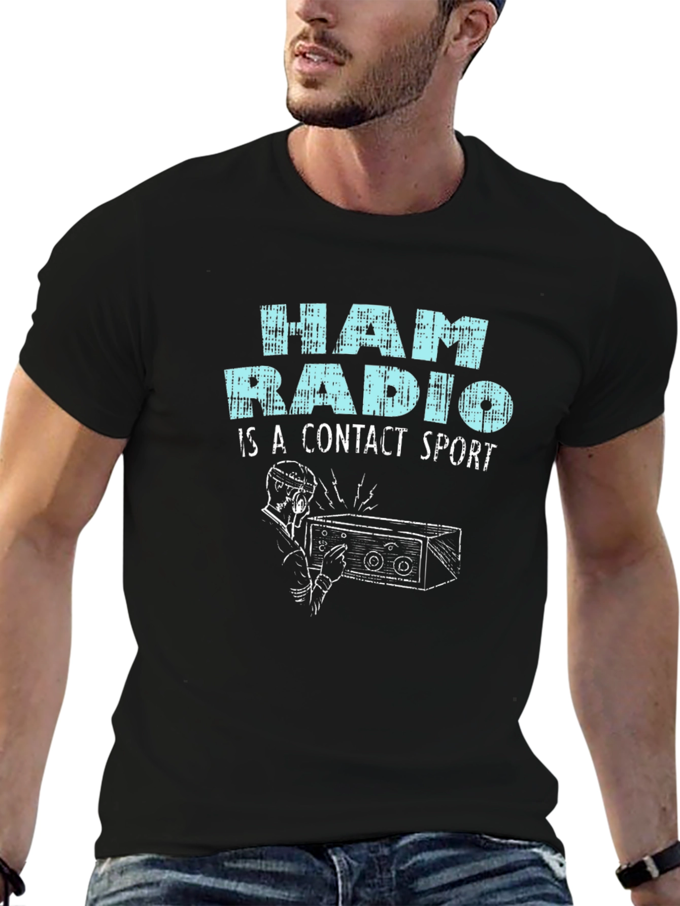 Ham Radio is a Contact Sport T-Shirt