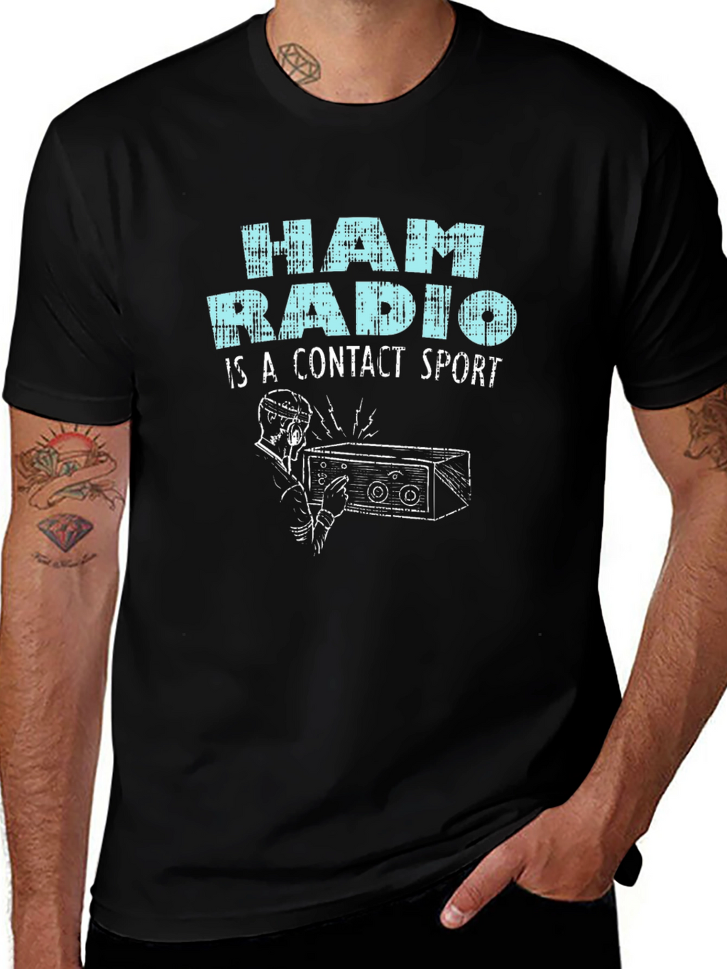 Ham Radio is a Contact Sport T-Shirt