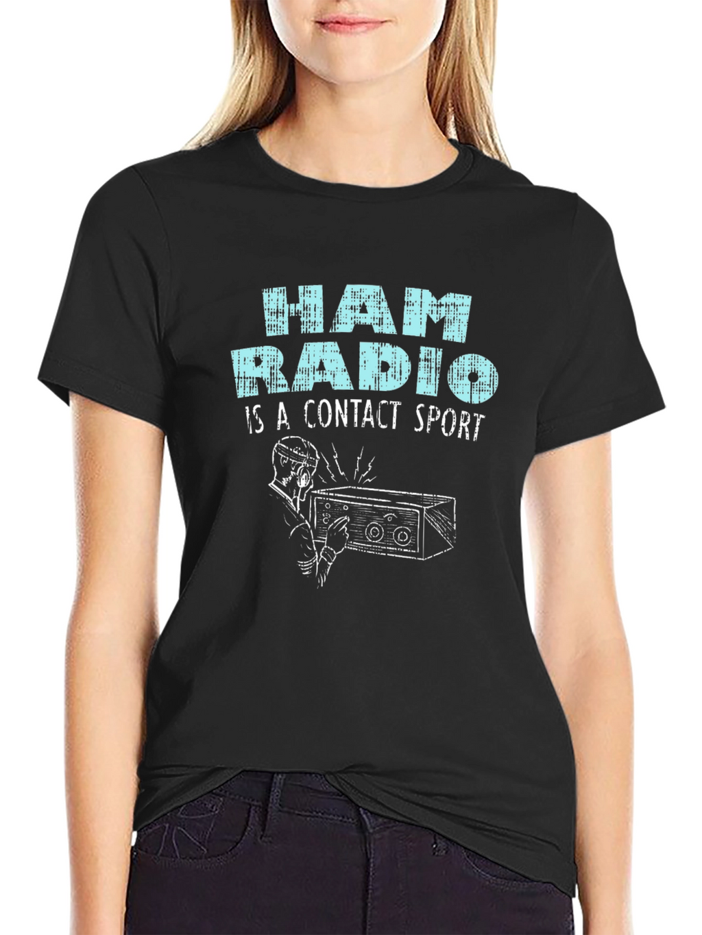 Ham Radio is a Contact Sport T-Shirt