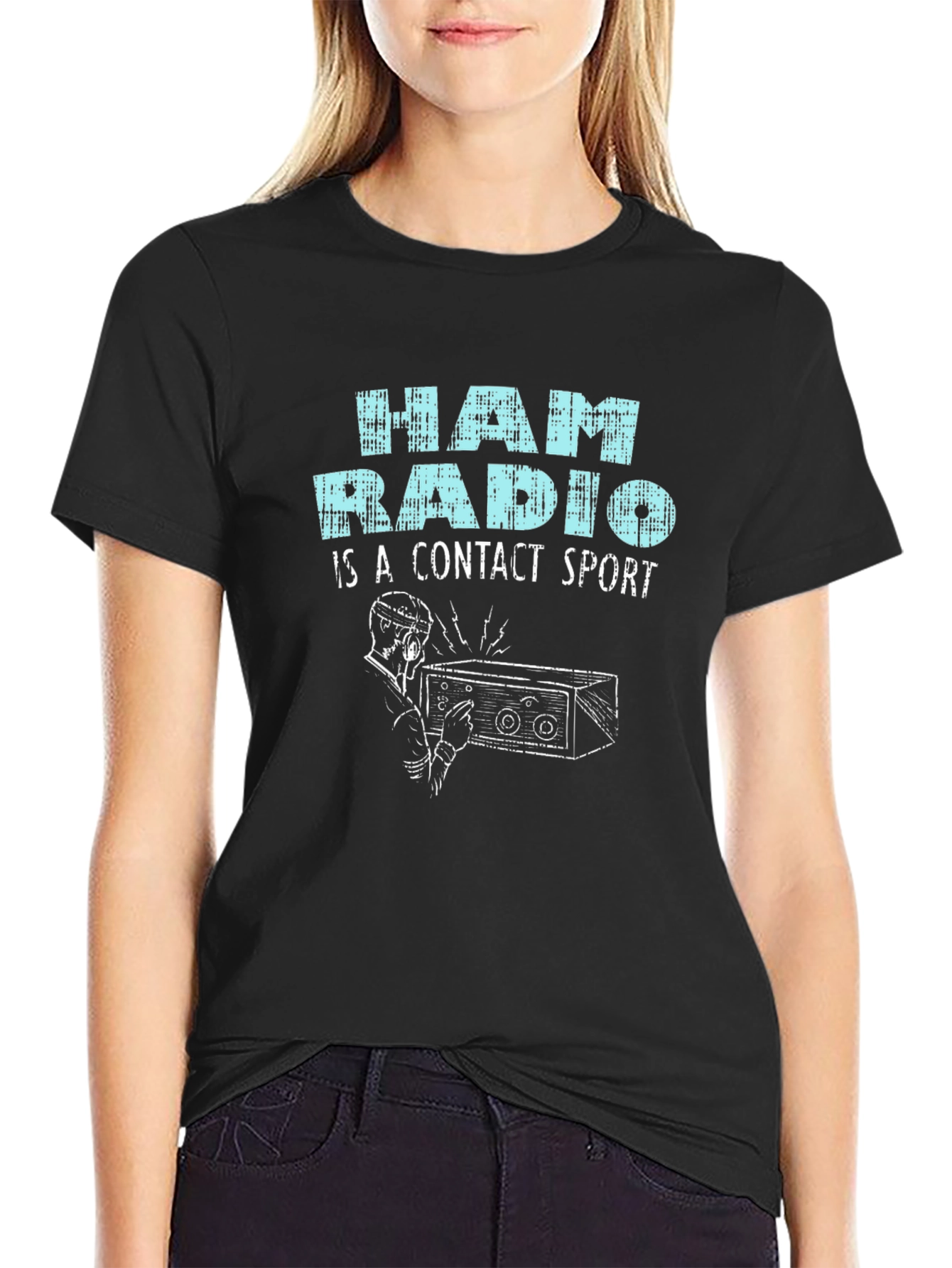 Ham Radio is a Contact Sport T-Shirt