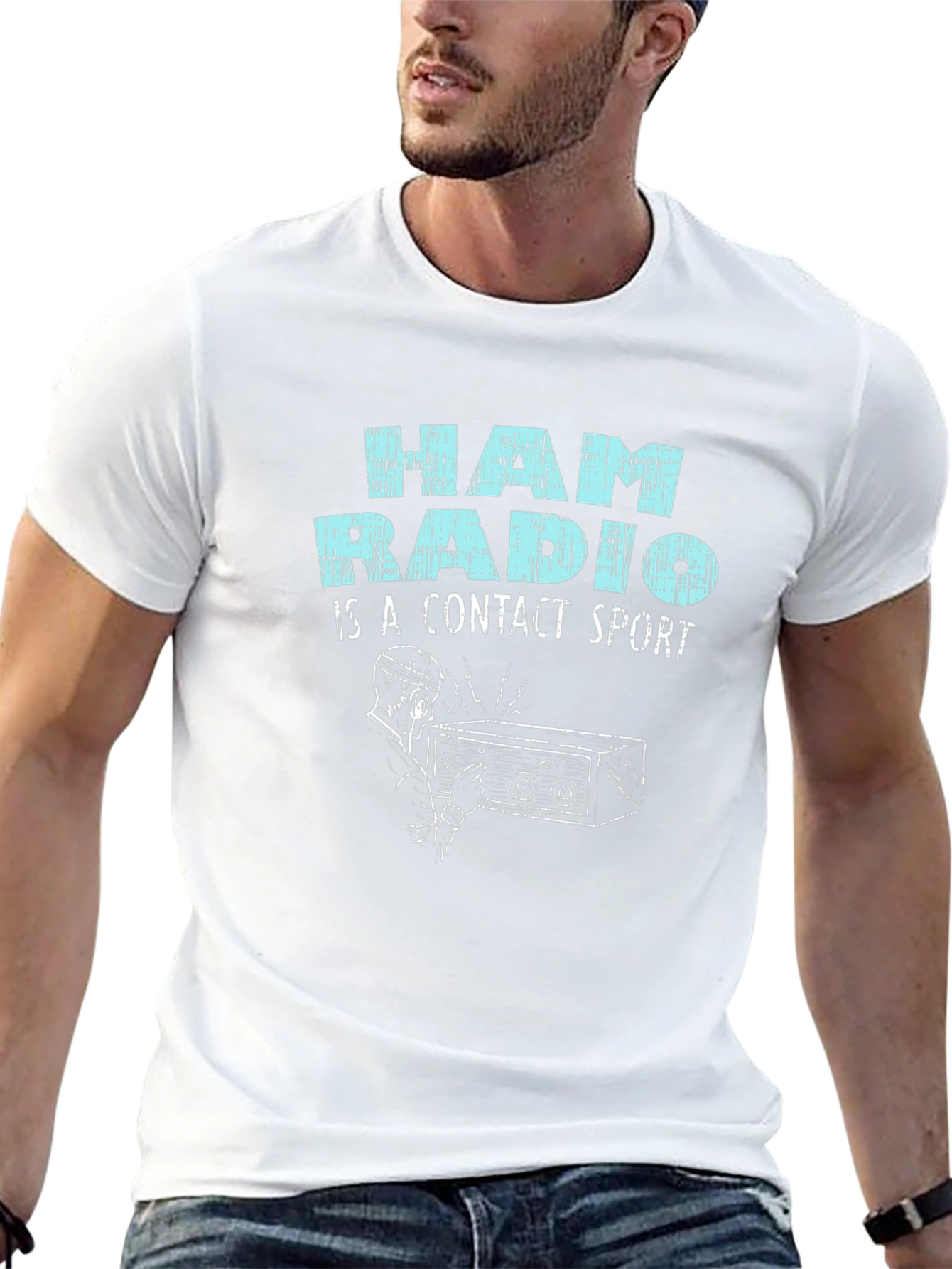 Ham Radio is a Contact Sport T-Shirt
