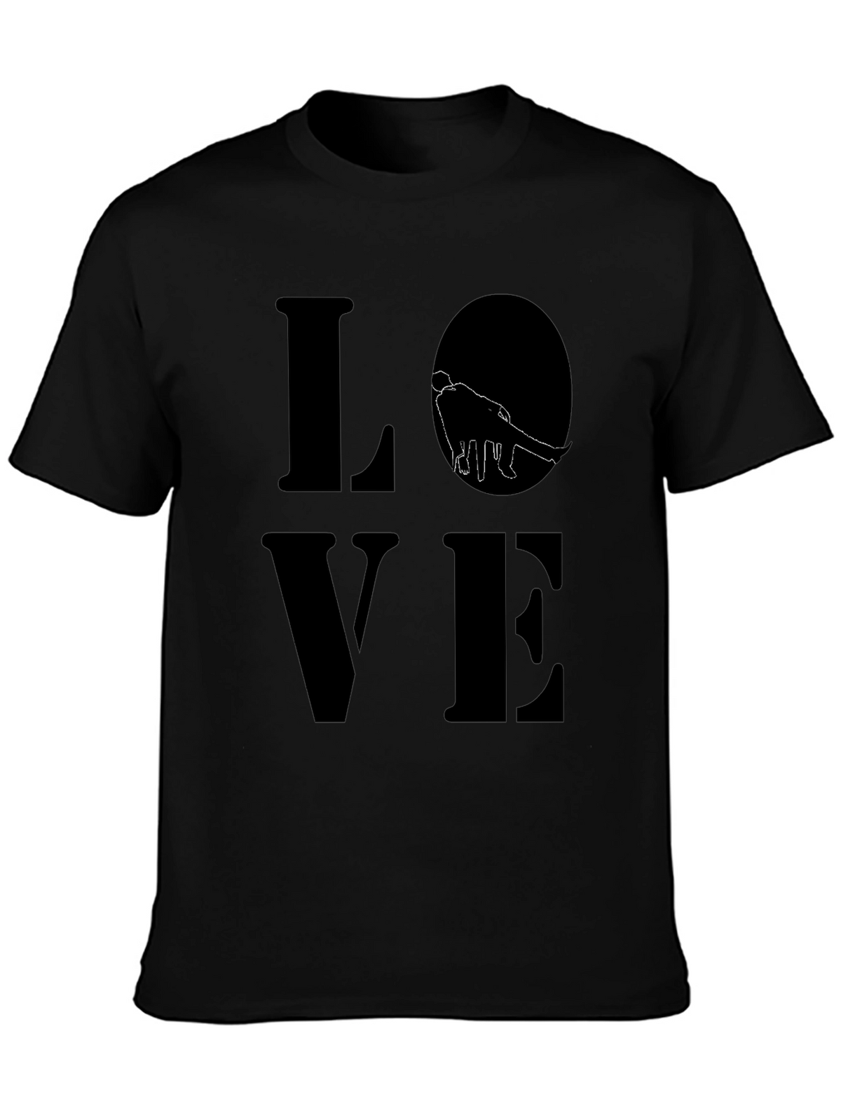Love Graphic Black T-Shirt