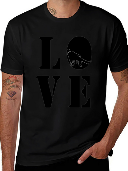 Love Graphic Black T-Shirt