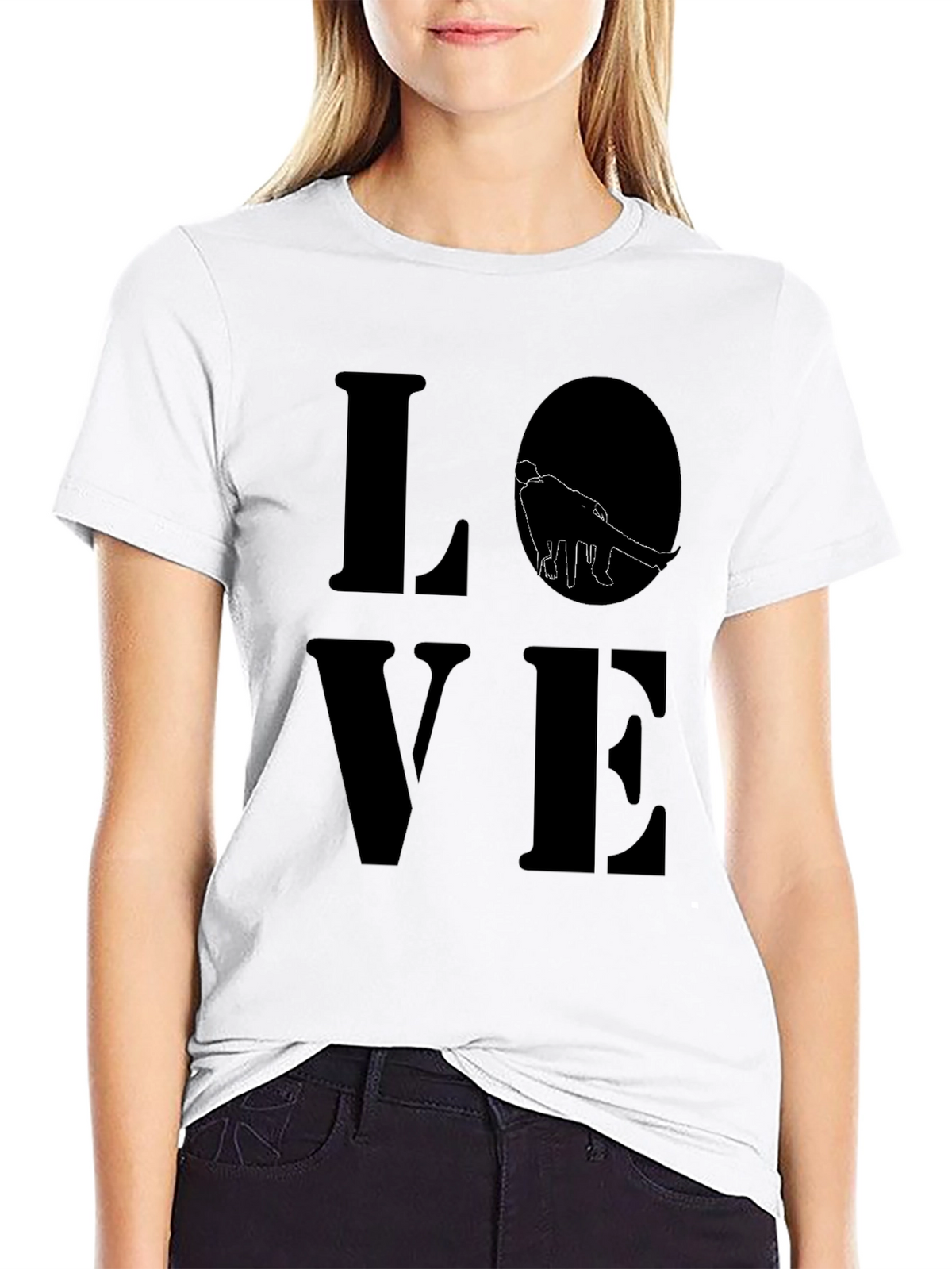 Love Graphic Black T-Shirt