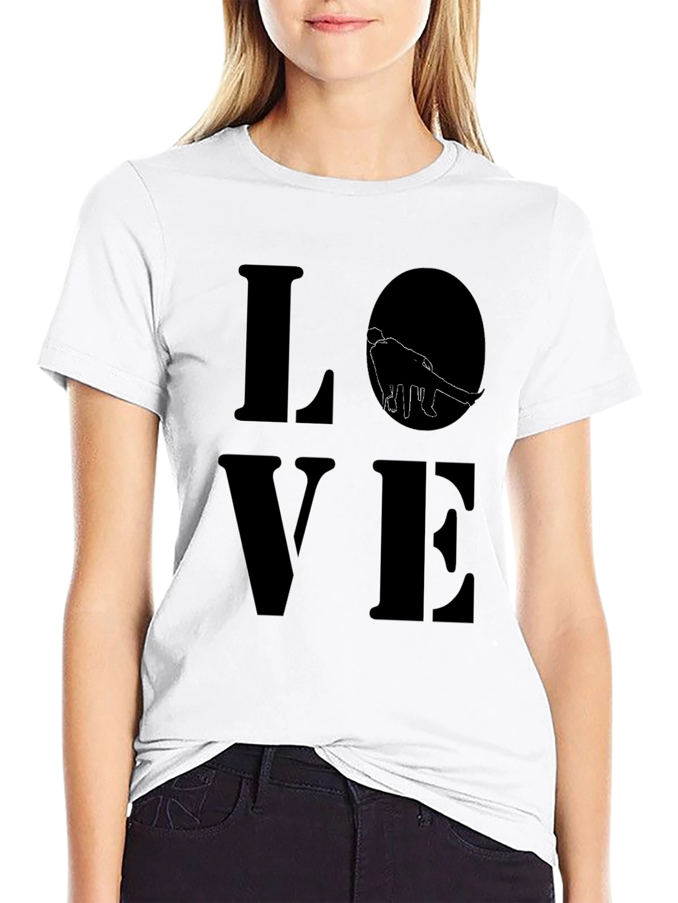 Love Graphic Black T-Shirt