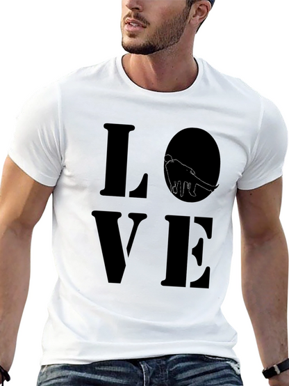 Love Graphic Black T-Shirt