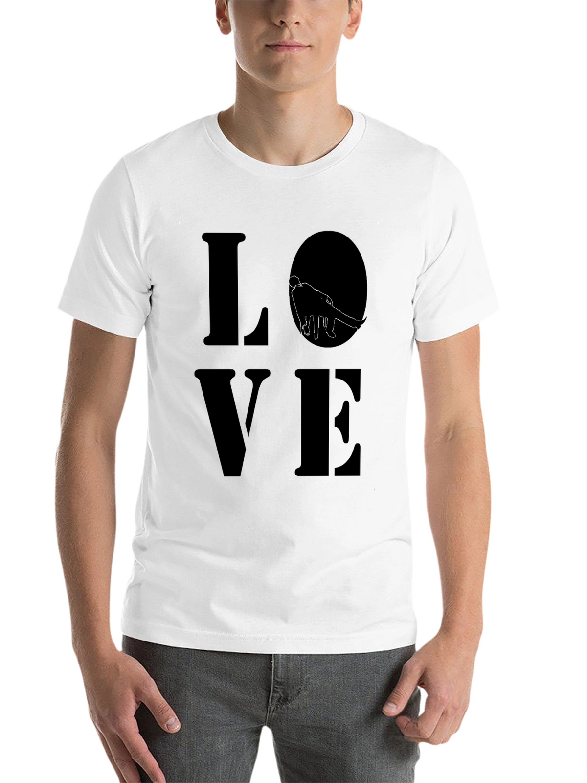Love Graphic Black T-Shirt