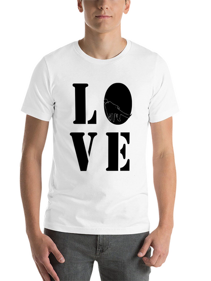 Love Graphic Black T-Shirt