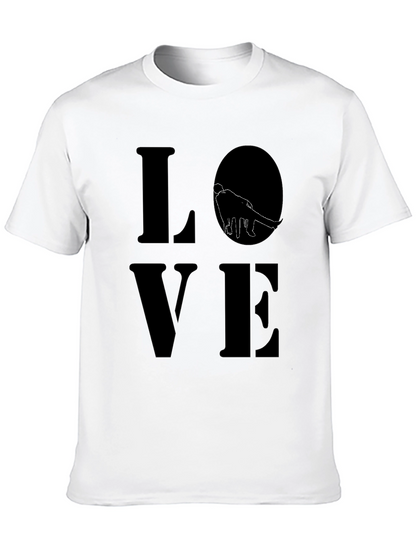Love Graphic Black T-Shirt