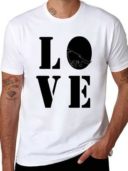 Love Graphic Black T-Shirt
