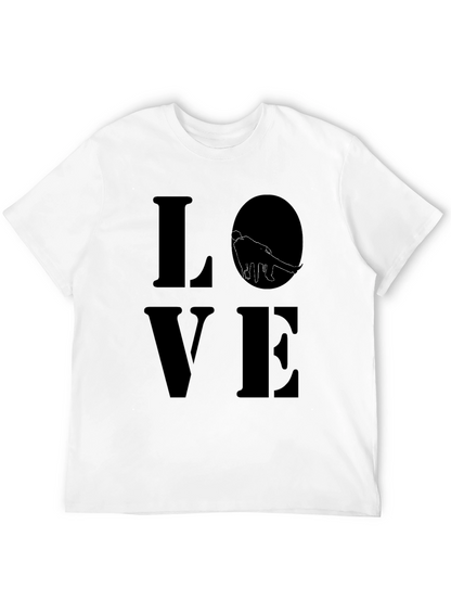 Love Graphic Black T-Shirt