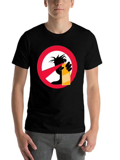 No Graffiti Black T-Shirt