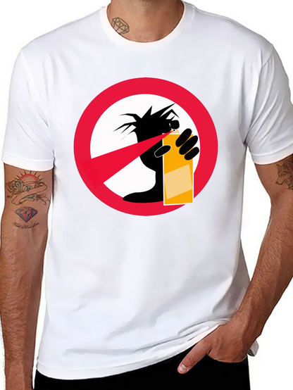 No Graffiti Black T-Shirt