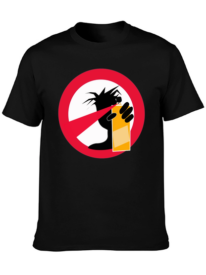 No Graffiti Black T-Shirt
