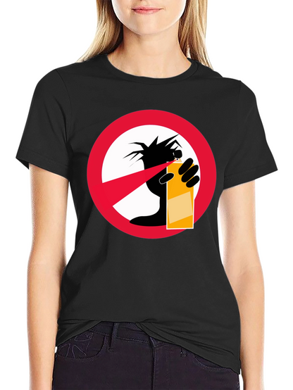 No Graffiti Black T-Shirt