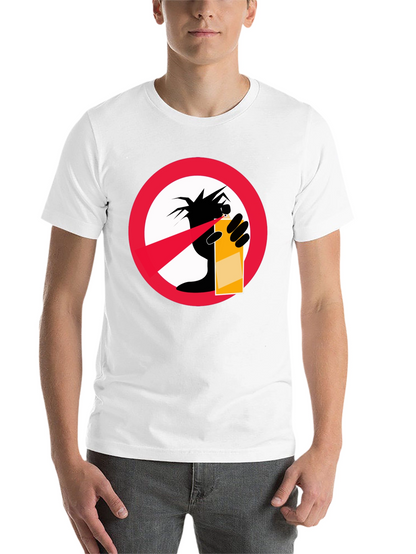 No Graffiti Black T-Shirt