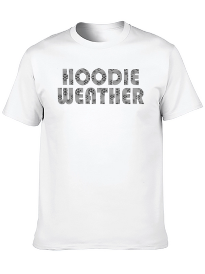 Hoodie Weather Graphic T-Shirt - Cozy & Stylish