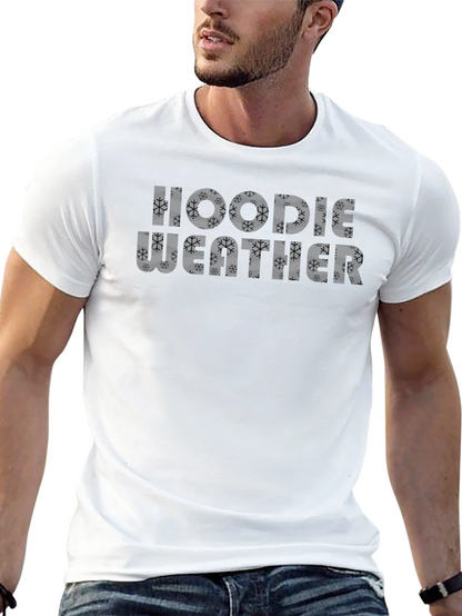 Hoodie Weather Graphic T-Shirt - Cozy & Stylish